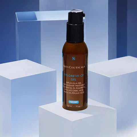SkinCeuticals, Phloretin CF Gel, Tratamiento antioxidante con textura sérum, 30 ml