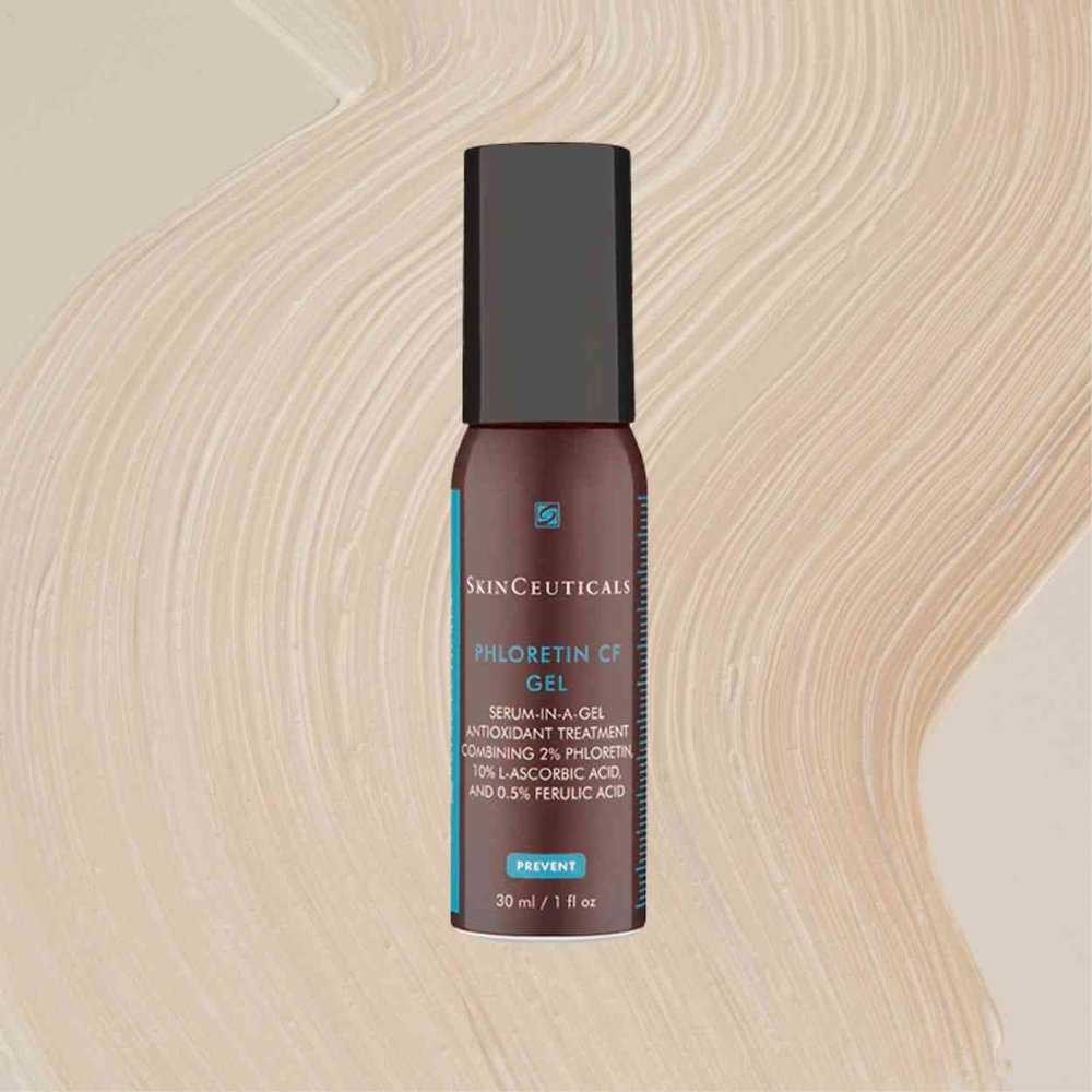 SkinCeuticals, Phloretin CF Gel, Tratamiento antioxidante con textura sérum, 30 ml