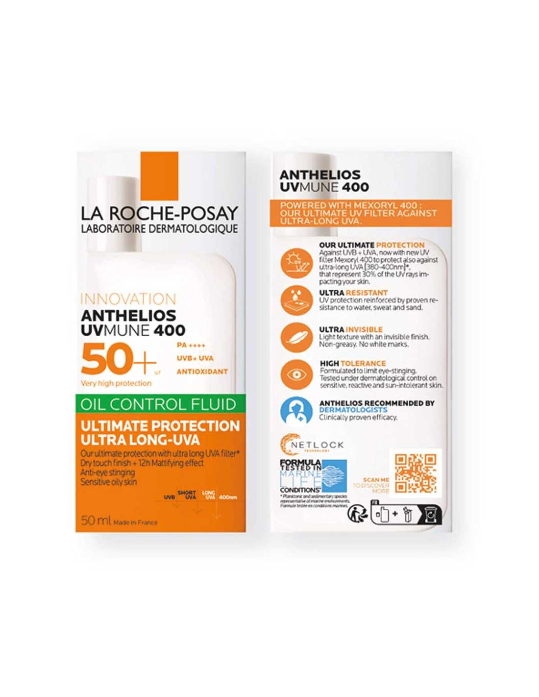 ANTHELIOS UVMUNE 400 OIL CONTROL FLUIDO SPF50+